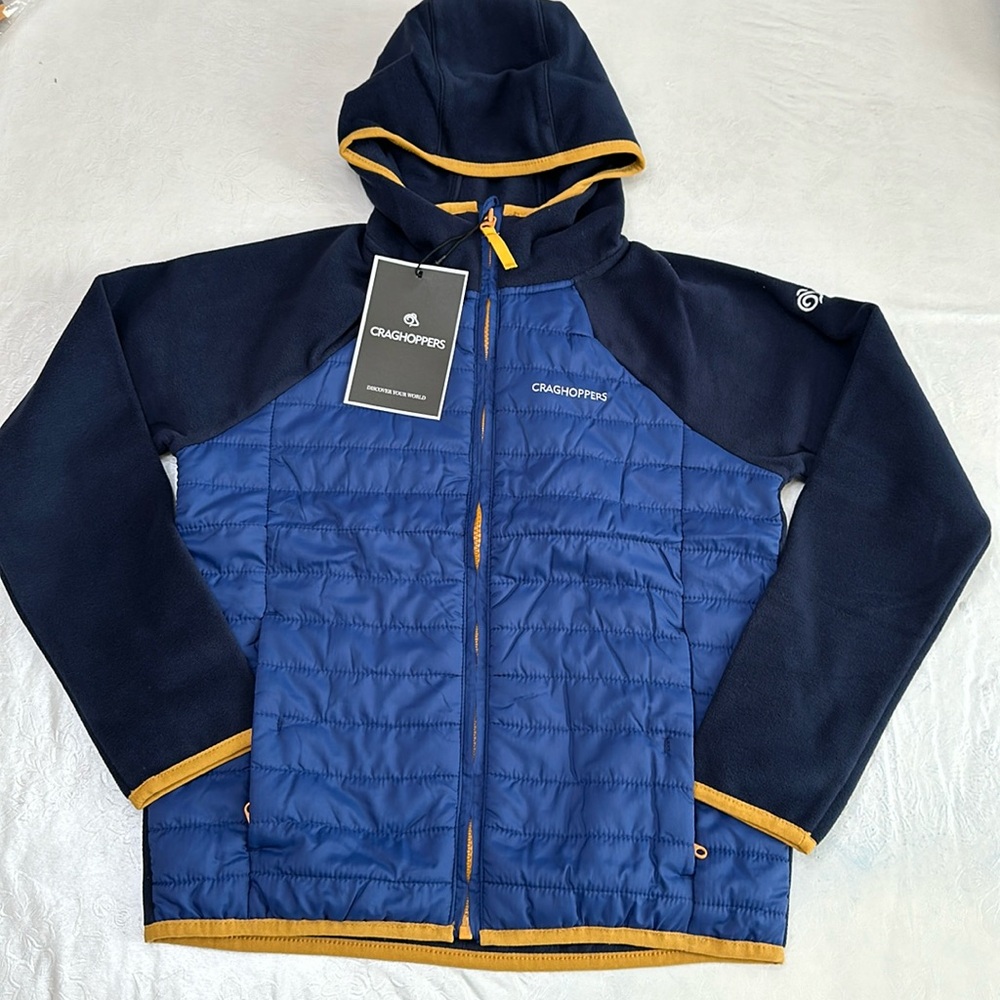 Craghoppers EDUARDO HYBRID JACKET - Blue Navy/Lapis